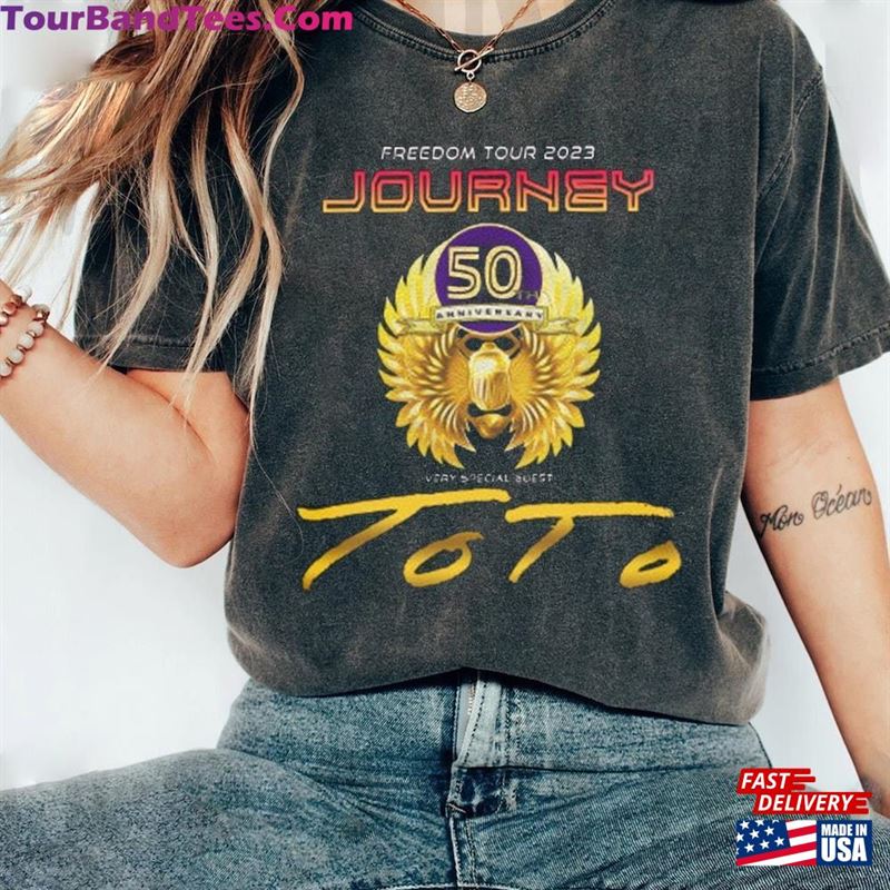 Journey Freedom Tour Sides Shirt 50Th Anniversary Sweatshirt Unisex 29Uf187328 – Utopia Fashion