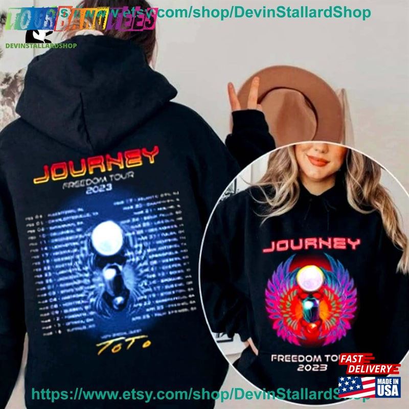 Journey Freedom Tour Unisex Hoodie Shirt Fan Gift Classic 29Uf173184 – Utopia Fashion