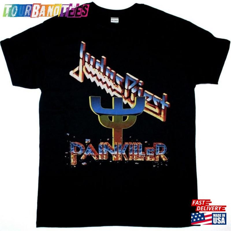 Judas Priest Painkiller Tour New Black T Shirt Classic Unisex 29Uf172983 – Utopia Fashion