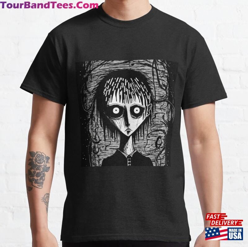 Junji Ito Inspired Horror Art Classic T-Shirt 29Uf186671 – Utopia Fashion