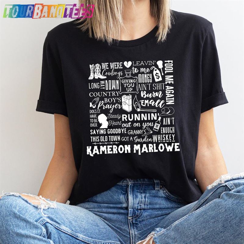 Kameron Marlowe T-Shirt Country Shirt Concert Unisex 29Uf179728 – Utopia Fashion