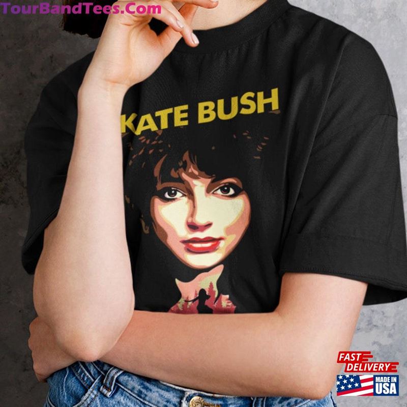 Kate Bush Running Up That Hill Art Pop Rock Lyrics Unisex T-Shirt 29Uf167038 – Utopia Fashion