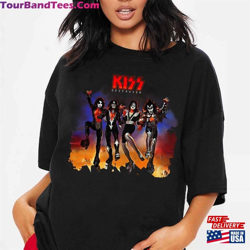 Kiss Destroyer Gene Simmons Rock Heavy Metal Shirt Music Band Hoodie Unisex 29Uf168955 – Utopia Fashion