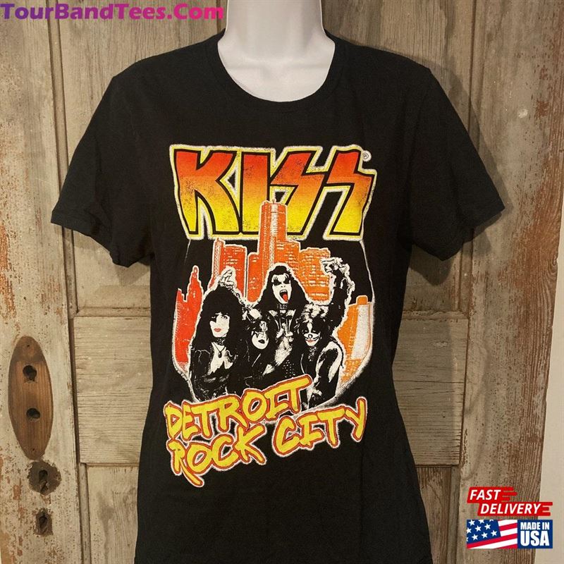 Kiss Detroit Rock City Graphic Tee Medium Hoodie Sweatshirt 29Uf167047 – Utopia Fashion