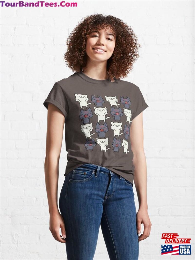 Kitty Pattern Classic T-Shirt 29Uf165915 – Utopia Fashion