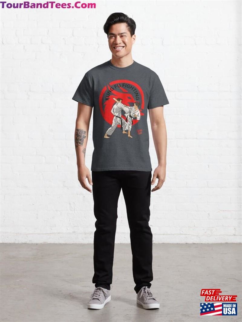 Kung Fu Fighting Contact Sport Classic T-Shirt Sweatshirt 29Uf182267 – Utopia Fashion