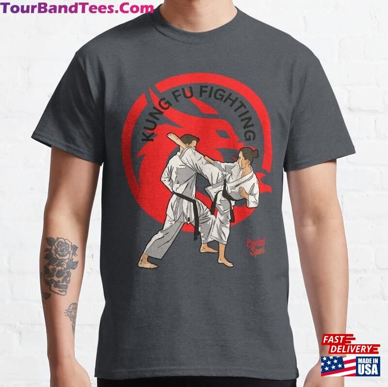 Kung Fu Fighting Contact Sport Classic T-Shirt Sweatshirt 29Uf182267 – Utopia Fashion