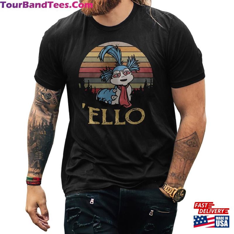 Labyrinth The Worm Ello Vintage T-Shirt Lovers Shirt Fantasy Movie Classic 29Uf169680 – Utopia Fashion