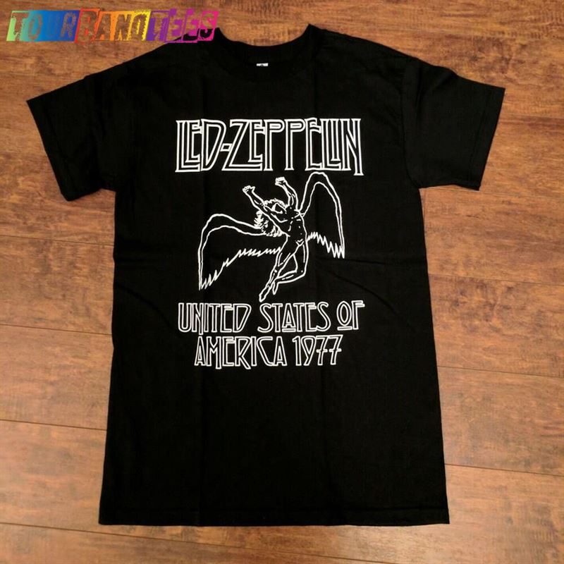 Led Zeppelin Us T-Shirt Tour Logo Sweatshirt Hoodie 29Uf174228 – Utopia Fashion