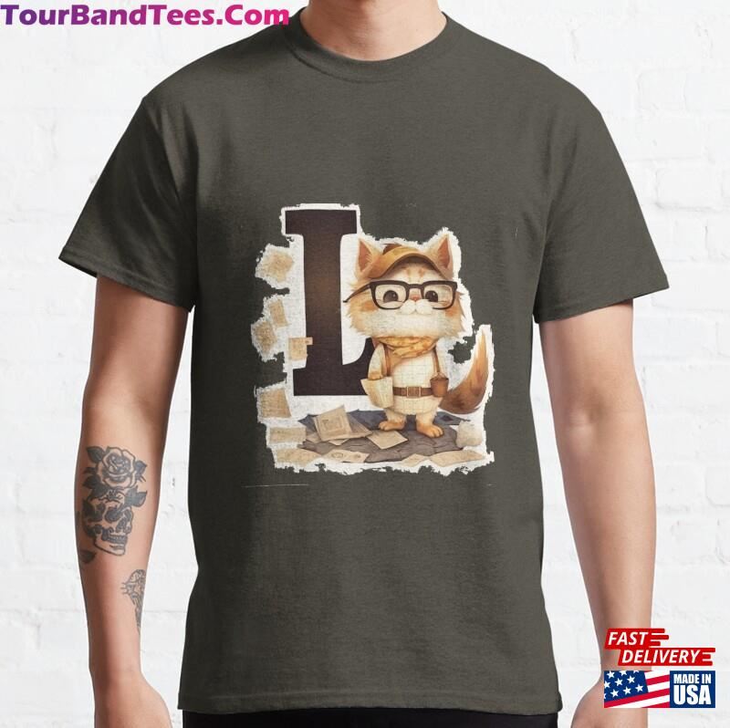 Letter Cat,Letter L Classic T-Shirt Unisex Hoodie 29Uf166595 – Utopia Fashion