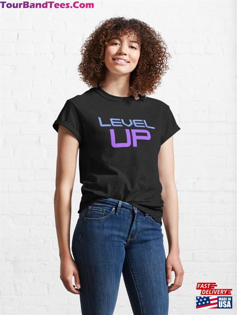 Level Up Classic T-Shirt Hoodie 29Uf187273 – Utopia Fashion