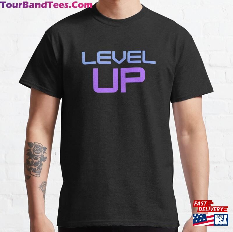 Level Up Classic T-Shirt Hoodie 29Uf187273 – Utopia Fashion