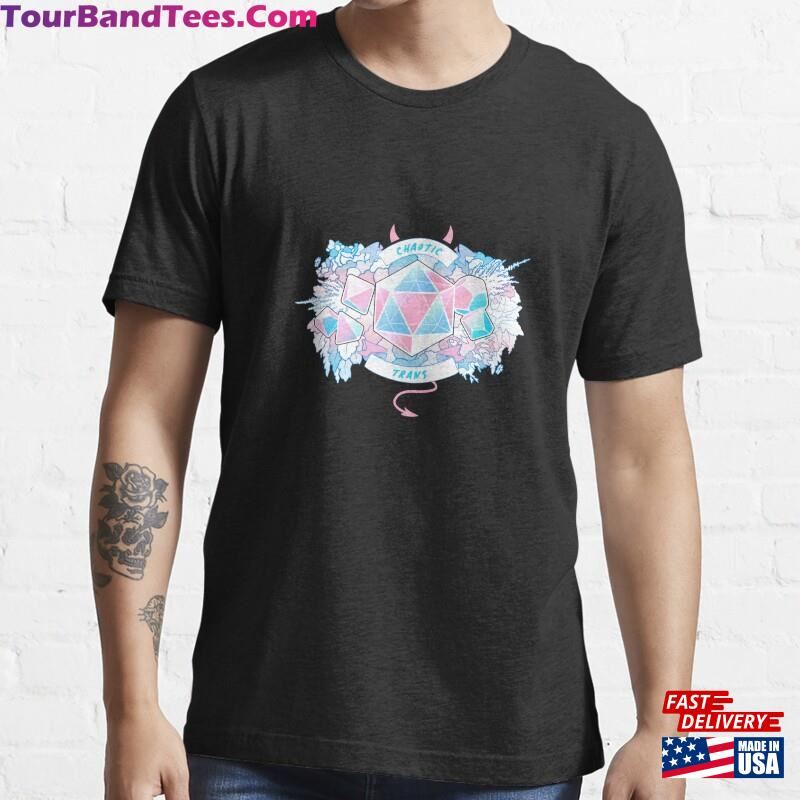 Lgbt Rpg Chaotic Trans Essential T-Shirt Unisex 29Uf167063 – Utopia Fashion