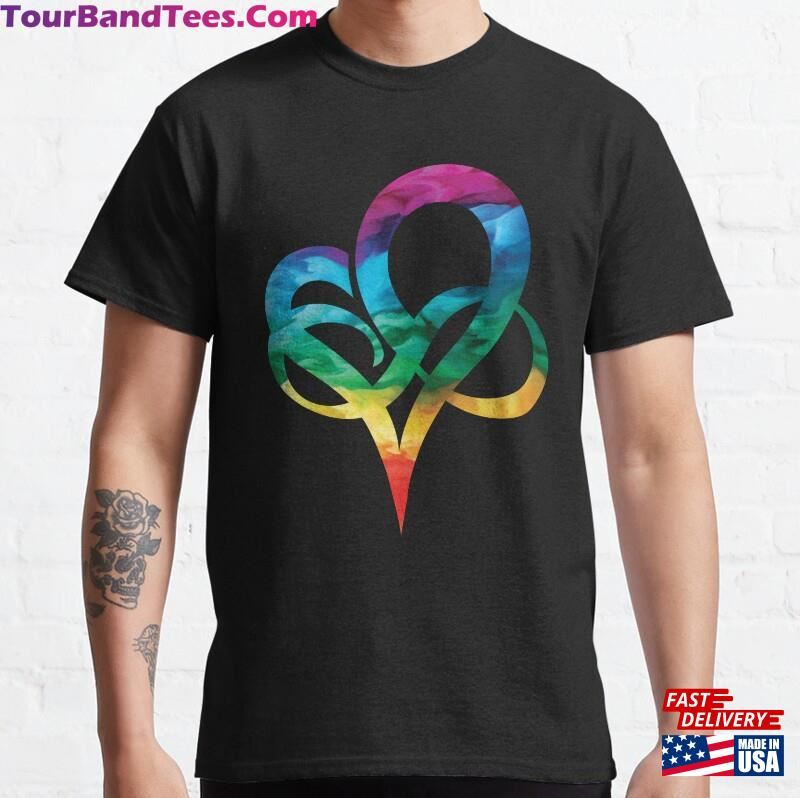 Lgbtq Rainbow Heart Pride Classic T-Shirt Hoodie Sweatshirt 29Uf182615 – Utopia Fashion