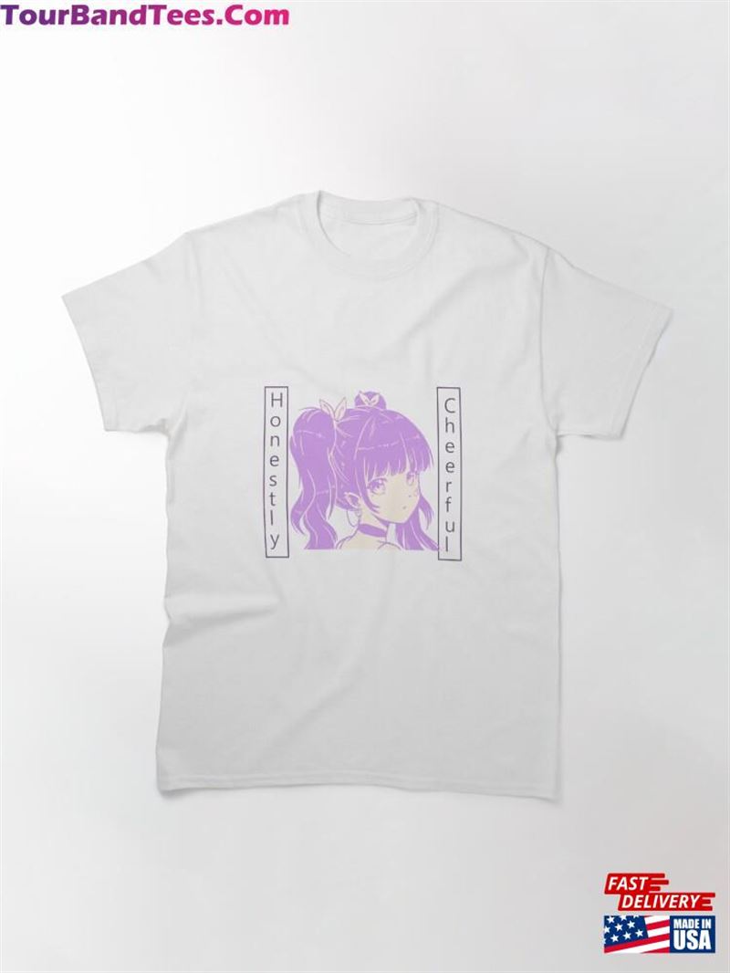 Lila Anime Character Classic T-Shirt Unisex 29Uf167627 – Utopia Fashion