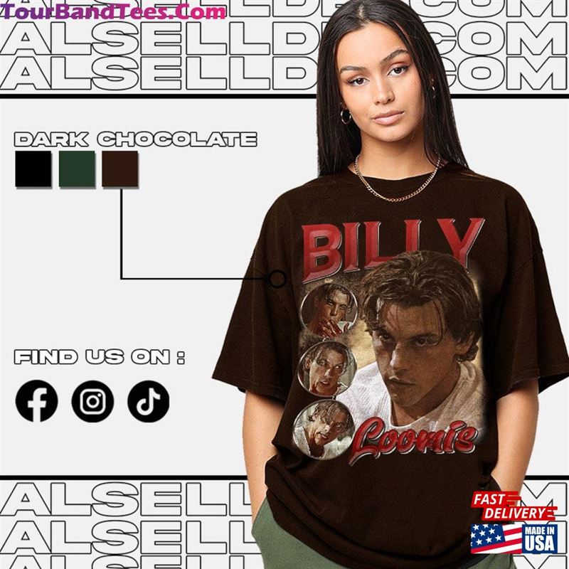 Limited Billy Loomis Vintage T-Shirt Gift For Women And Man Unisex Sweatshirt 29Uf182153 – Utopia Fashion