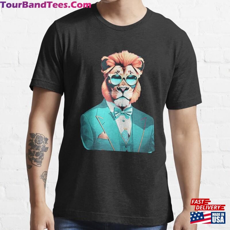 Lion Cool Art Sophisticated Sunglasses Animals Essential T-Shirt Unisex Sweatshirt 29Uf187049 – Utopia Fashion