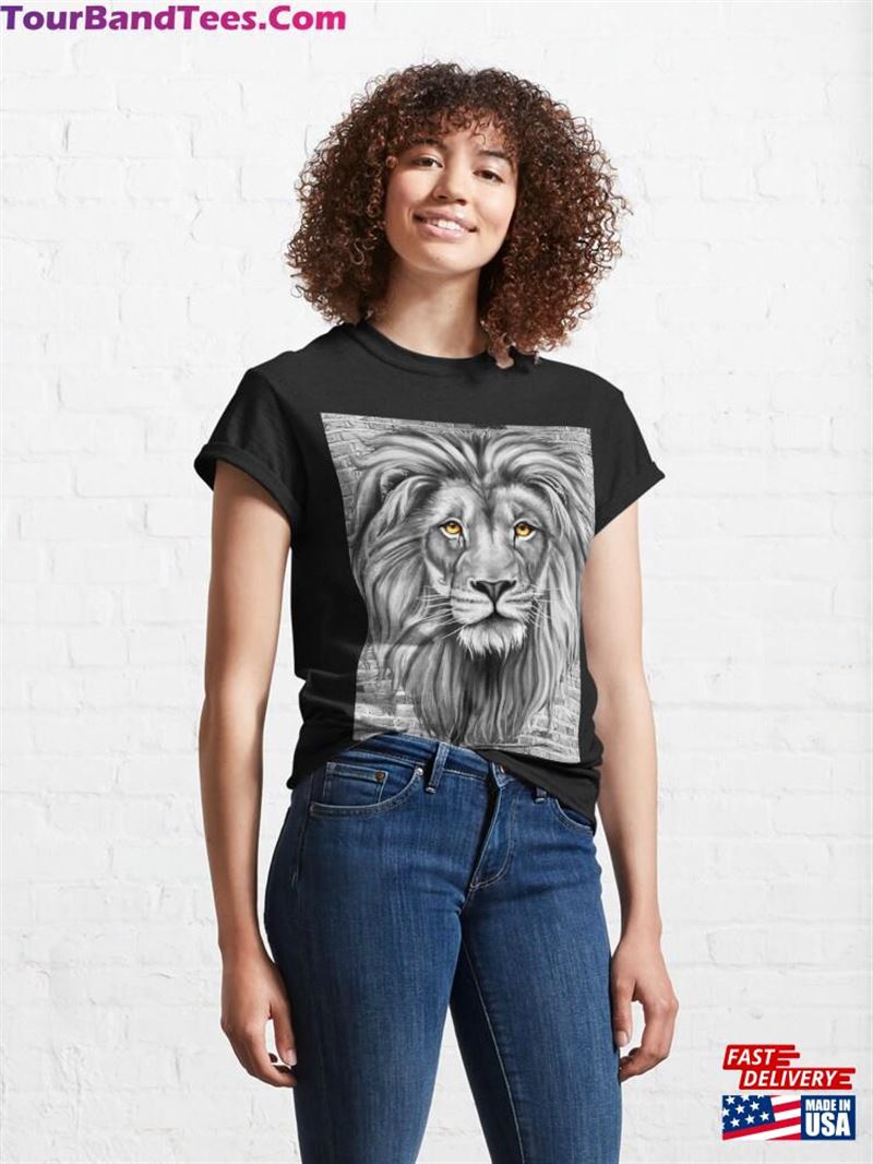 Lion Design Classic T-Shirt Hoodie Unisex 29Uf187073 – Utopia Fashion