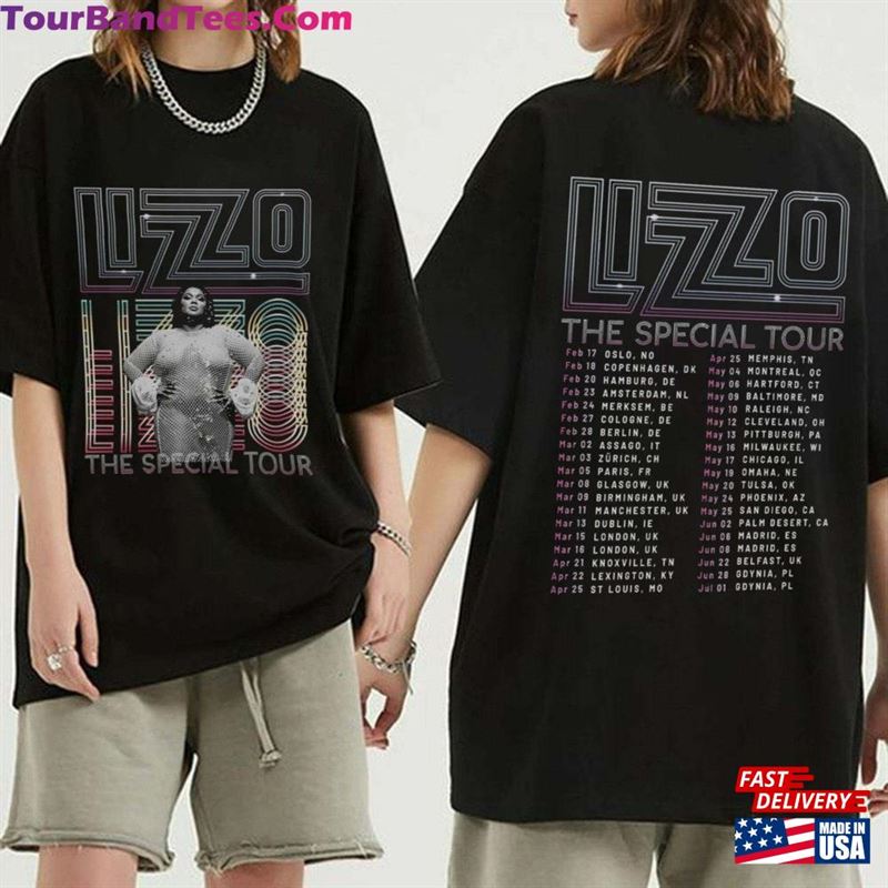 Lizzo Special World Tour Concert Cotton T-Shirt The Shirt Classic 29Uf168620 – Utopia Fashion