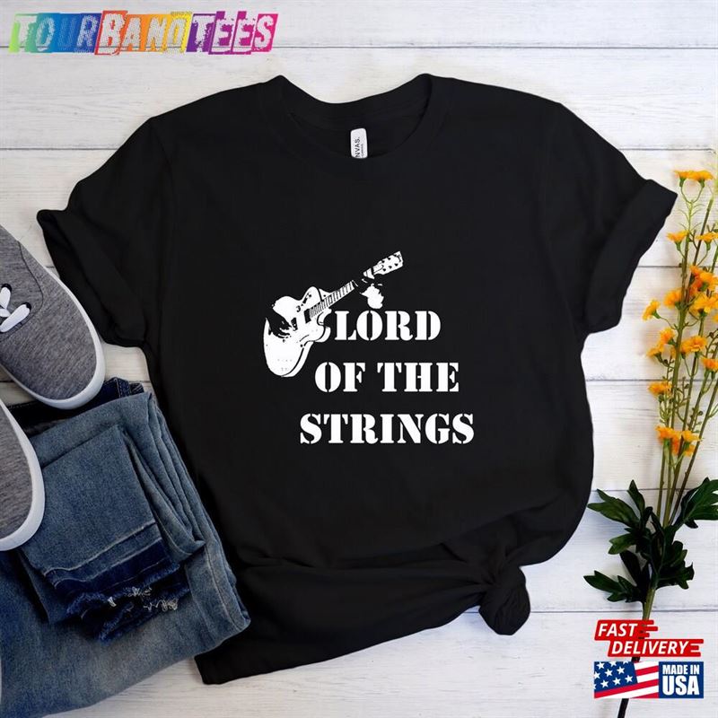 Lord Of The Strings Electric Guitar Shirt Movie Parody Guitarist Gifts Classic Unisex 29Uf180683 – Utopia Fashion