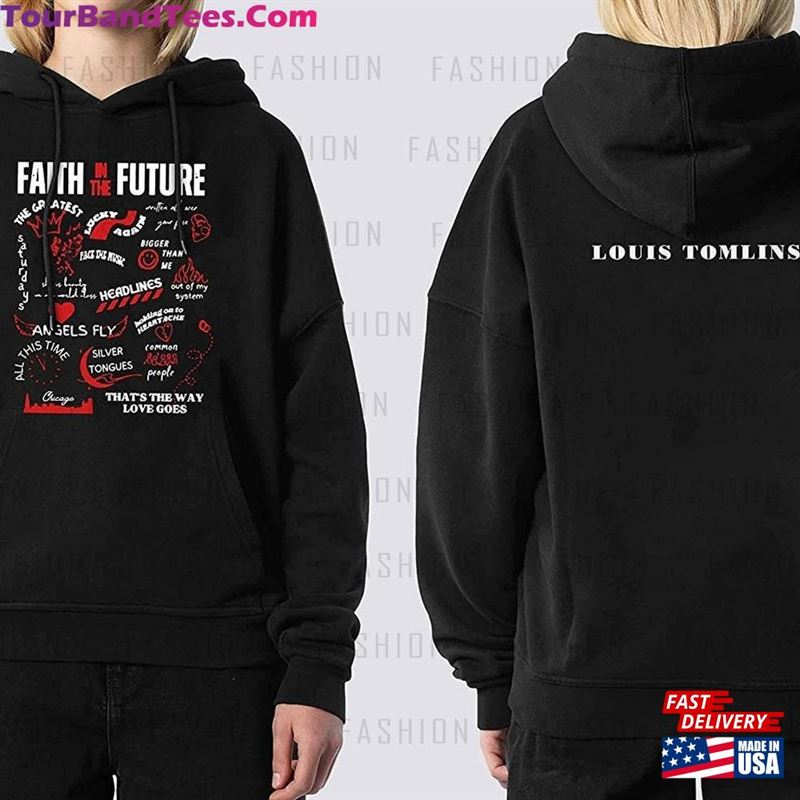 Louis Tomlinson Faith In The Future Shirt World Tour Uk Europe Hoodie Sweatshirt 29Uf170821 – Utopia Fashion