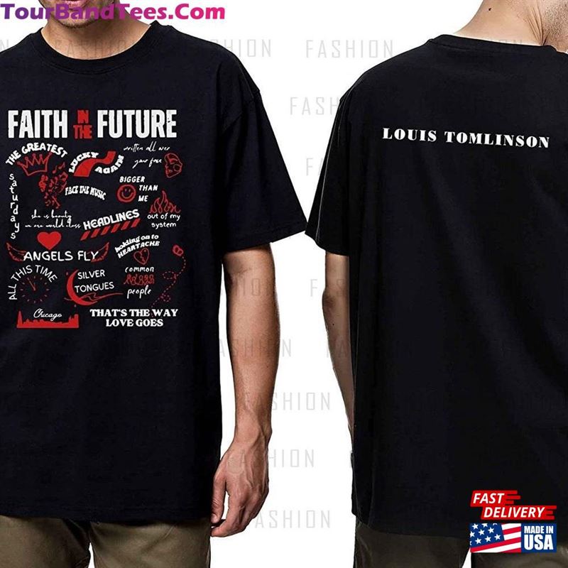 Louis Tomlinson Faith In The Future Shirt World Tour Uk Europe Hoodie Sweatshirt 29Uf170821 – Utopia Fashion