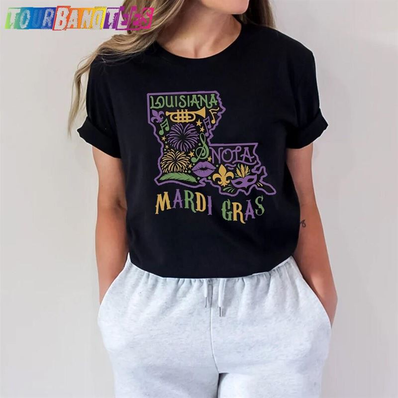 Louisiana Mardi Gras Shirt Tuesday Orleans Sweatshirt T-Shirt Hoodie 29Uf179714 – Utopia Fashion