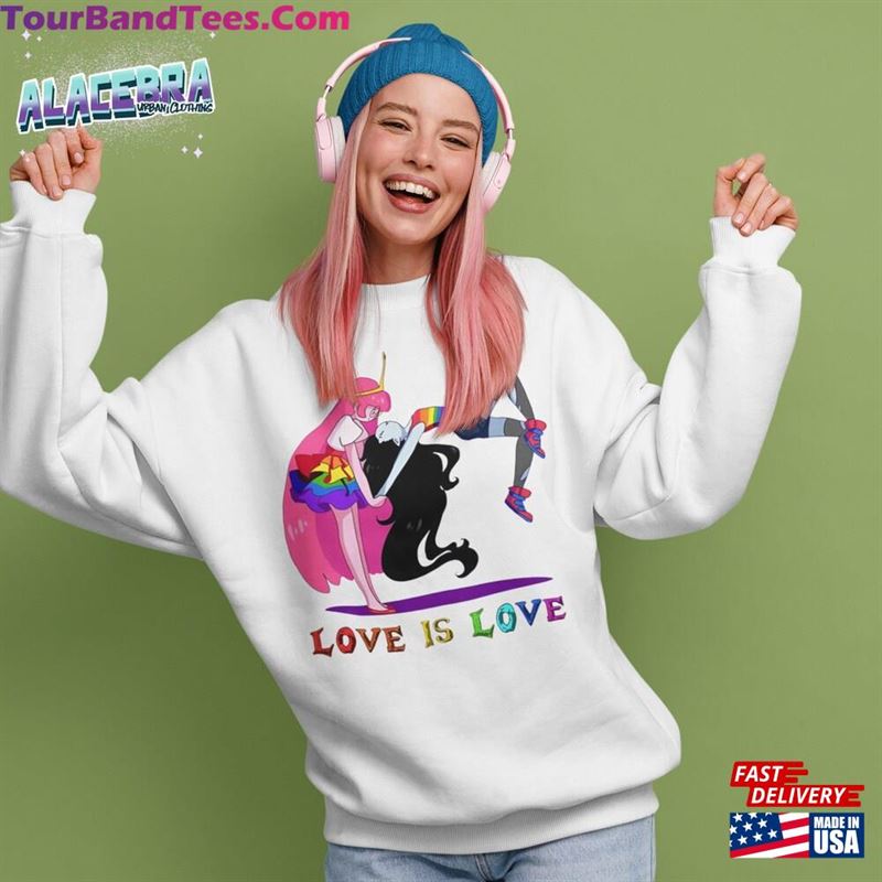 Love Is One Of The Best Lesbian Couple Anime Lgbt Vintage T-Shirt Busy Thinking Shirt Sweatshirt 29Uf167773 – Utopia Fashion