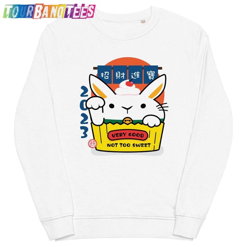 Lucky Rabbit Cupcake Unisex Organic Sweatshirt Hoodie Classic 29Uf178788 – Utopia Fashion