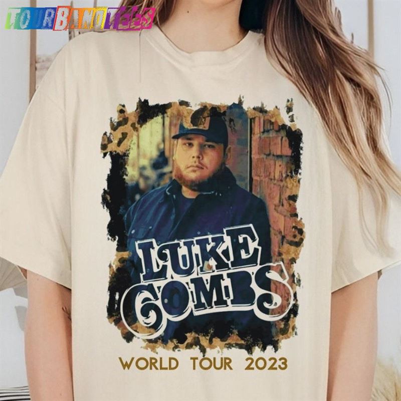 Luke Combs World Tour Shirt Country Music T-Shirt Concert Sweatshirt Unisex 29Uf180306 – Utopia Fashion