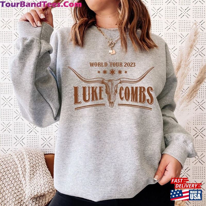 Luke Combs World Tour Sweatshirt T-Shirt Hoodie 29Uf187886 – Utopia Fashion