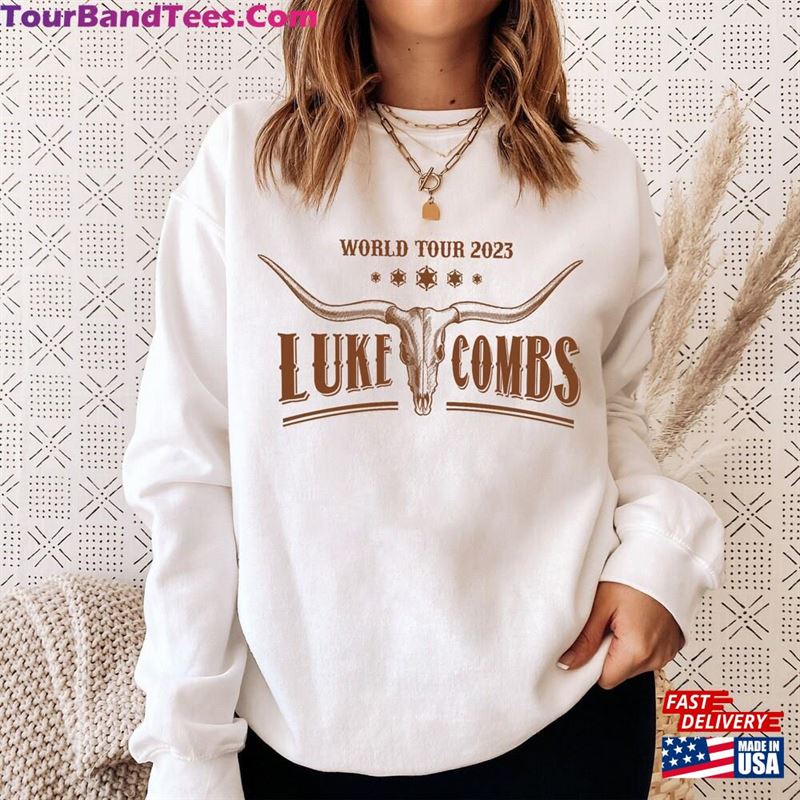 Luke Combs World Tour Sweatshirt T-Shirt Hoodie 29Uf187886 – Utopia Fashion