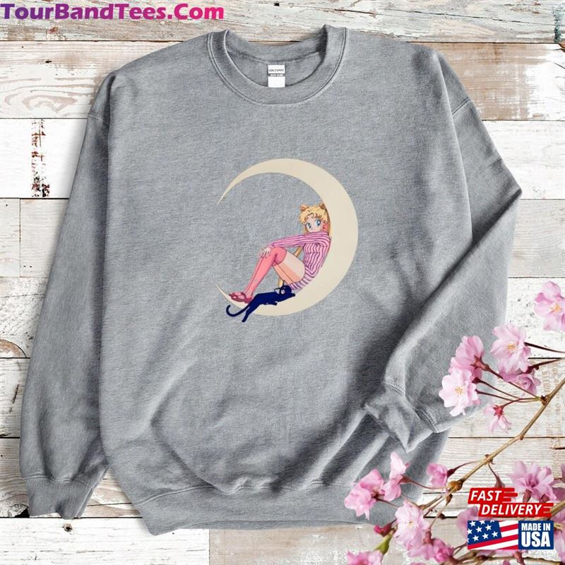 Luna Sailor Moon Sweatshirt Gift For Her Girls Shirt Unisex 29Uf186582 – Utopia Fashion