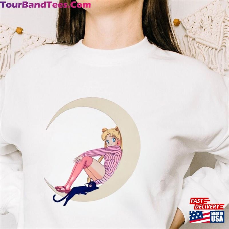 Luna Sailor Moon Sweatshirt Gift For Her Girls Shirt Unisex 29Uf186582 – Utopia Fashion