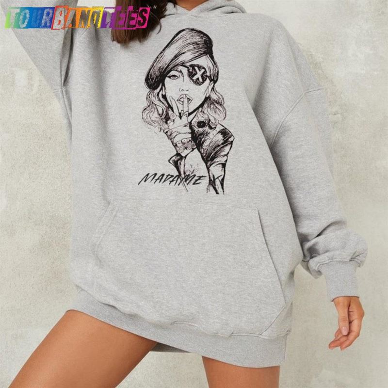 Madonna Madame Pullover Unisex Shirt Queen Of Pop Sweatshirt 29Uf179592 – Utopia Fashion