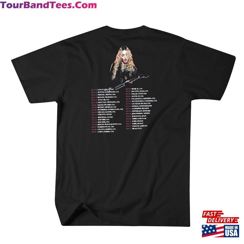 Madonna Queen Of Pop Tour T-Shirt Concert Unisex Hoodie 29Uf167552 – Utopia Fashion