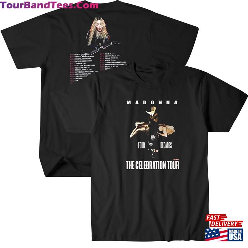 Madonna Queen Of Pop Tour T-Shirt Concert Unisex Hoodie 29Uf167552 – Utopia Fashion