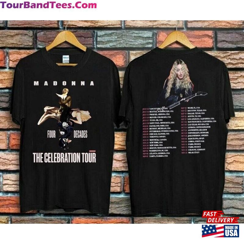 Madonna Queen Shirt The Celebration Tour Tee Hoodie Sweatshirt Gift For Girlfriend Classic 29Uf167502 – Utopia Fashion