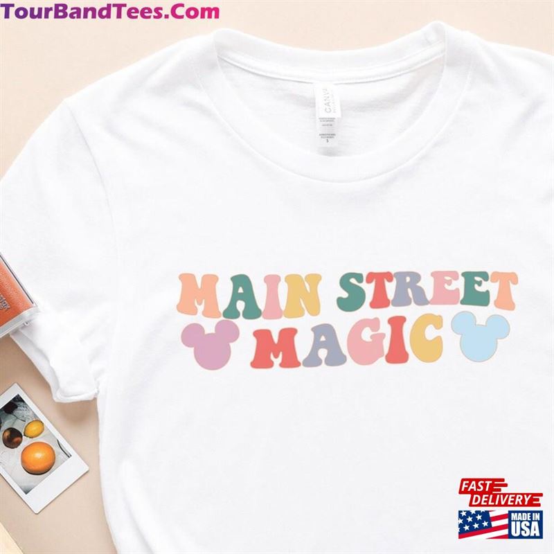 Main St Magic Shirt Disney Castle Disneyworld Family Matching Shirts Unisex Classic 29Uf187650 – Utopia Fashion