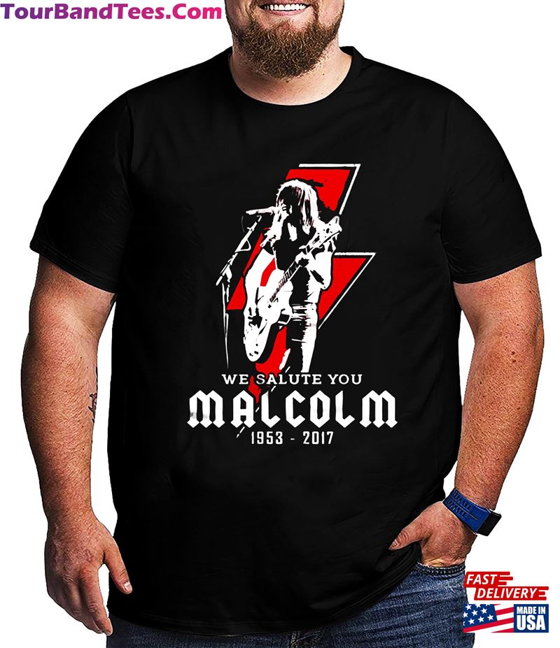 Malcolm On Adult Tee With Sizes From Small To Big And Tall Up Xl Fully Licensed Sweatshirt Unisex 29Uf180601 – Utopia Fashion