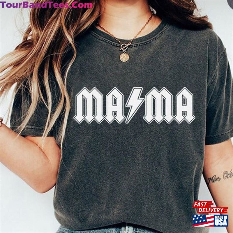 Mama Rock Shirt Retro Mommy Cool Mom Unisex Sweatshirt 29Uf168207 – Utopia Fashion