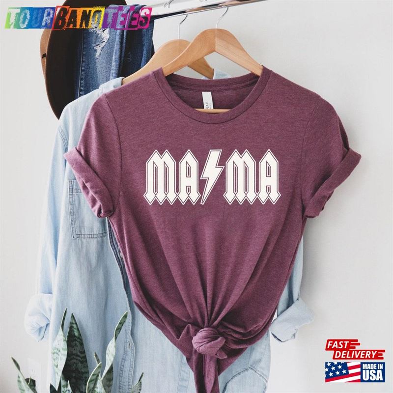 Mama Shirt Thunderstruck Acdc T-Shirt Sweatshirt 29Uf174108 – Utopia Fashion