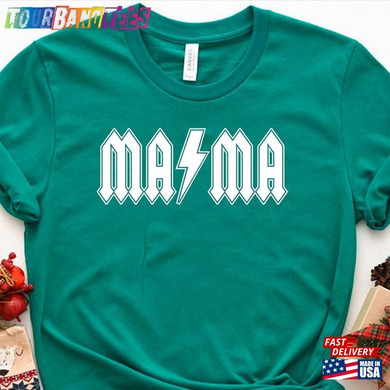 Mama Shirt Thunderstruck Acdc T-Shirt Sweatshirt 29Uf174108 – Utopia Fashion