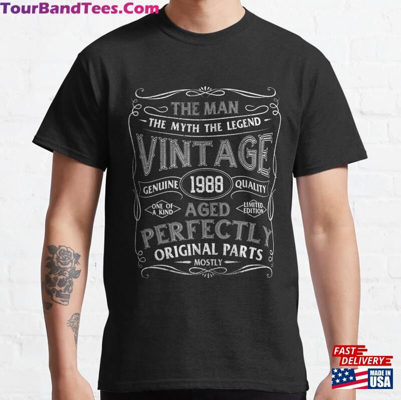 Man Myth Legend Vintage Year Of Birth Birthday Classic T-Shirt Hoodie Unisex 29Uf166746 – Utopia Fashion