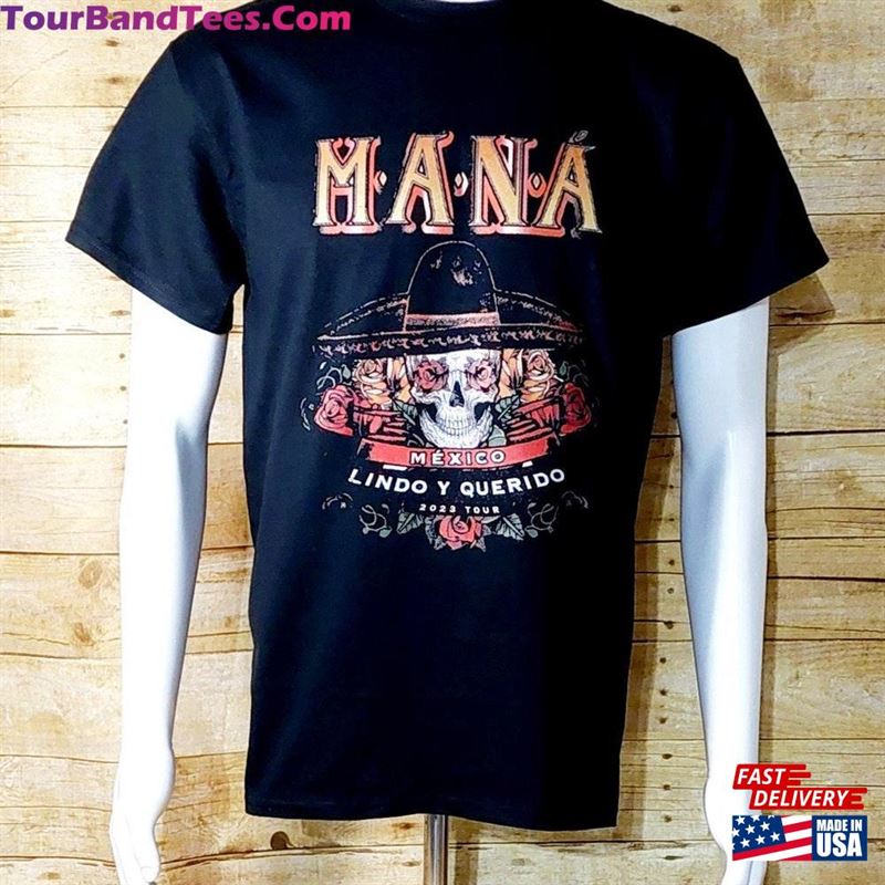 Mana Rock Mexicano Band Black T-Shirt Unisex Hoodie 29Uf167243 – Utopia Fashion