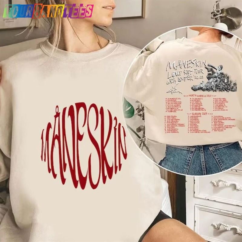 Maneskin Band Shirt Italian Music Rock N Roll Sweatshirt T-Shirt 29Uf166359 – Utopia Fashion