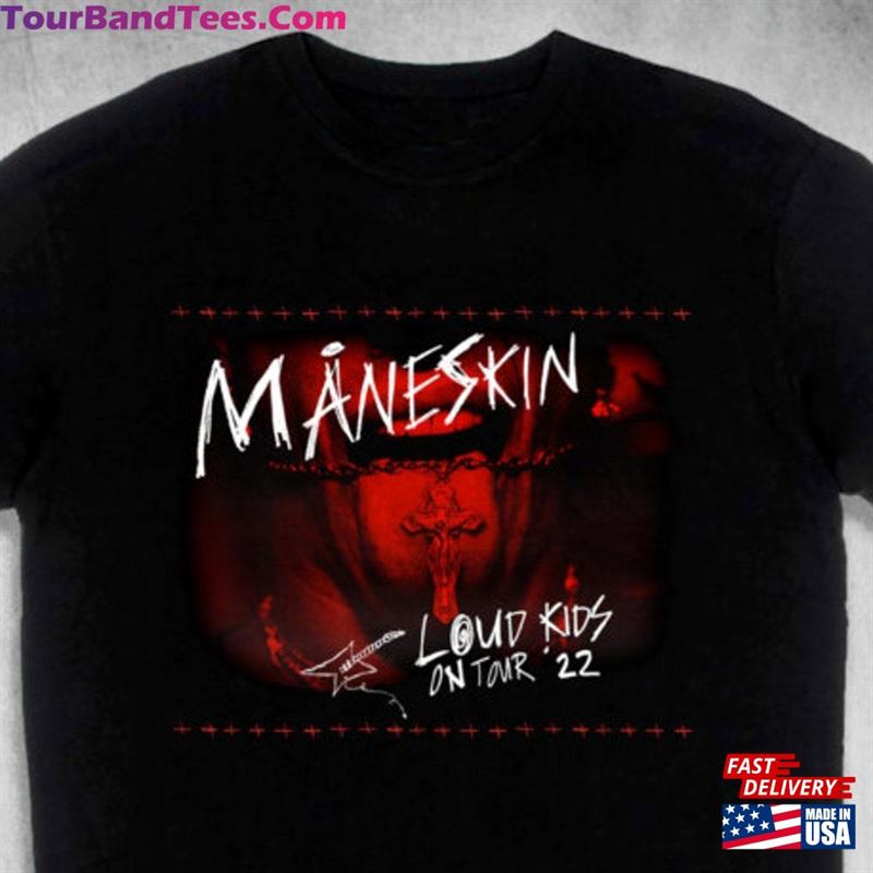 Maneskin T-Shirt Band Vintage Rock N Roll Shirt Classic Sweatshirt 29Uf166923 – Utopia Fashion