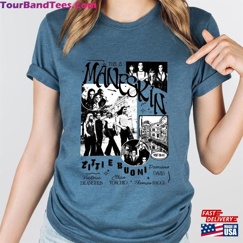 Maneskin Tour Shirt T-Shirt Unisex Tee Hoodie 29Uf168763 – Utopia Fashion