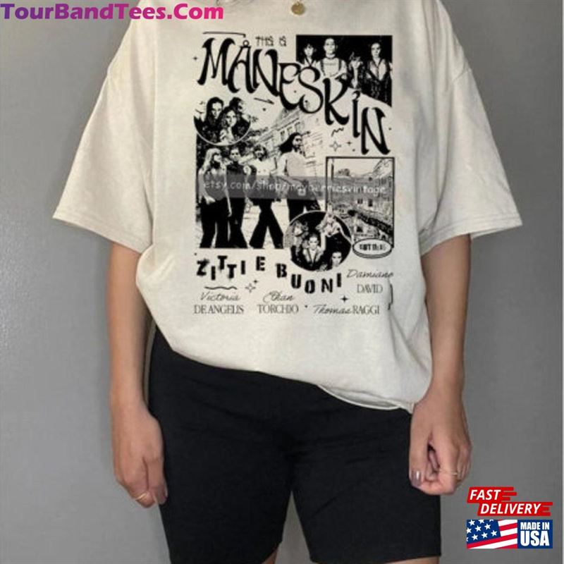 Maneskin Vintage Shirt Tour T-Shirt Band Sweatshirt Hoodie 29Uf170173 – Utopia Fashion