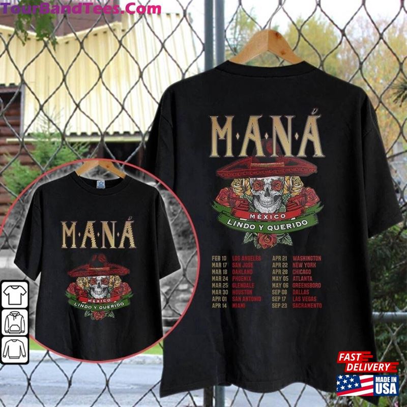 Mans Mexico Lindo Y Querido Us Tour Pop Rock Band Fan Shirt Music Concert Sided T-Shirt Hoodie 29Uf166842 – Utopia Fashion